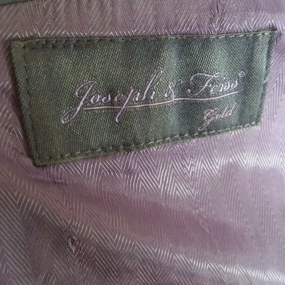 Hand painted tie dyed purple pink black gray blue suit blazer unisex XL XXL 48 - Picture 4 of 10